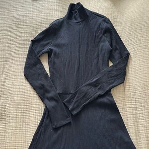 Reformation Turtle neck mini dress